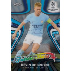 TOPPS CHROME UEFA CHAMPIONS LEAGUE 2017-2018 FUTURE STARS Kevin De Bruyne (Manchester City FC)